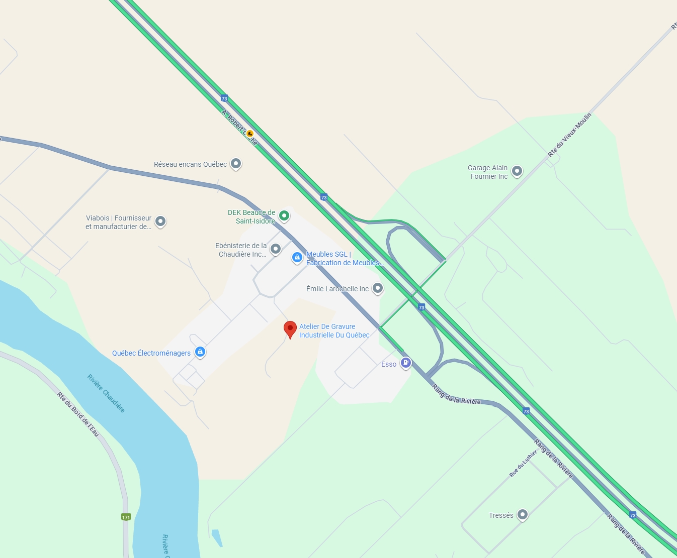 carte google emplacement lagiq